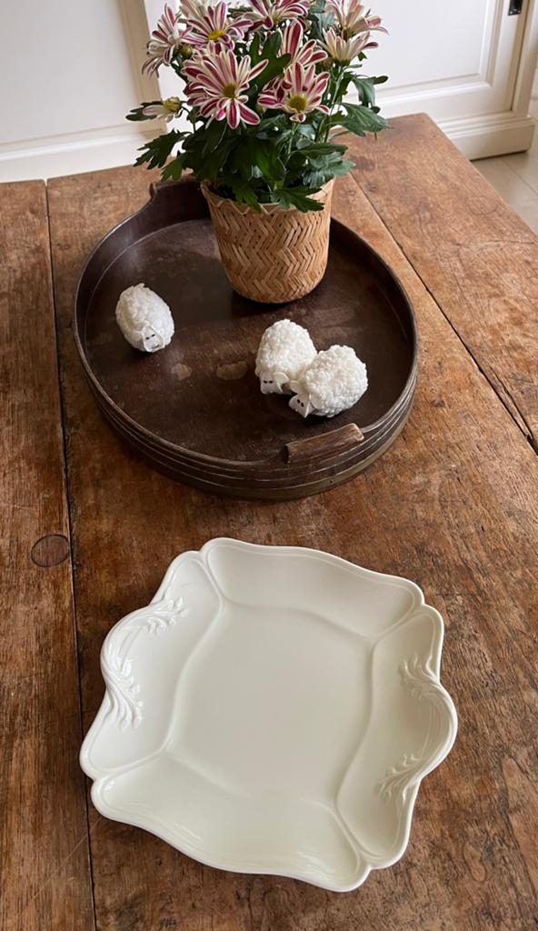 Wedgwood Queens Shape vierkante schaal, Huis en Inrichting, Ophalen of Verzenden, Wedgwood, Aardewerk, Schaal of Schalen