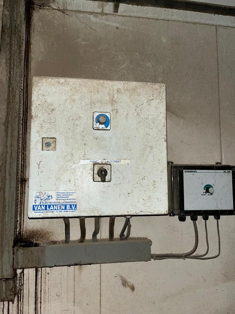 Ventilatiesysteem Varkens Stienen