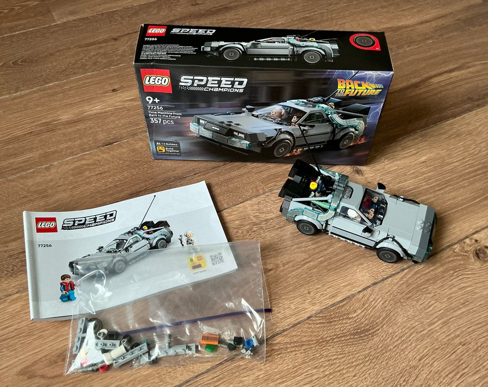 LEGO Speed Champions 76917 - Back to the Future DeLorean, Ophalen of Verzenden, Zo goed als nieuw, Overige merken