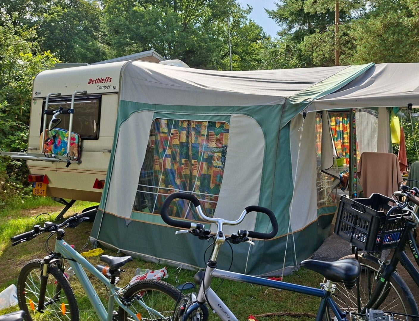 Voortent omloop mt 8, Ophalen, Gebruikt