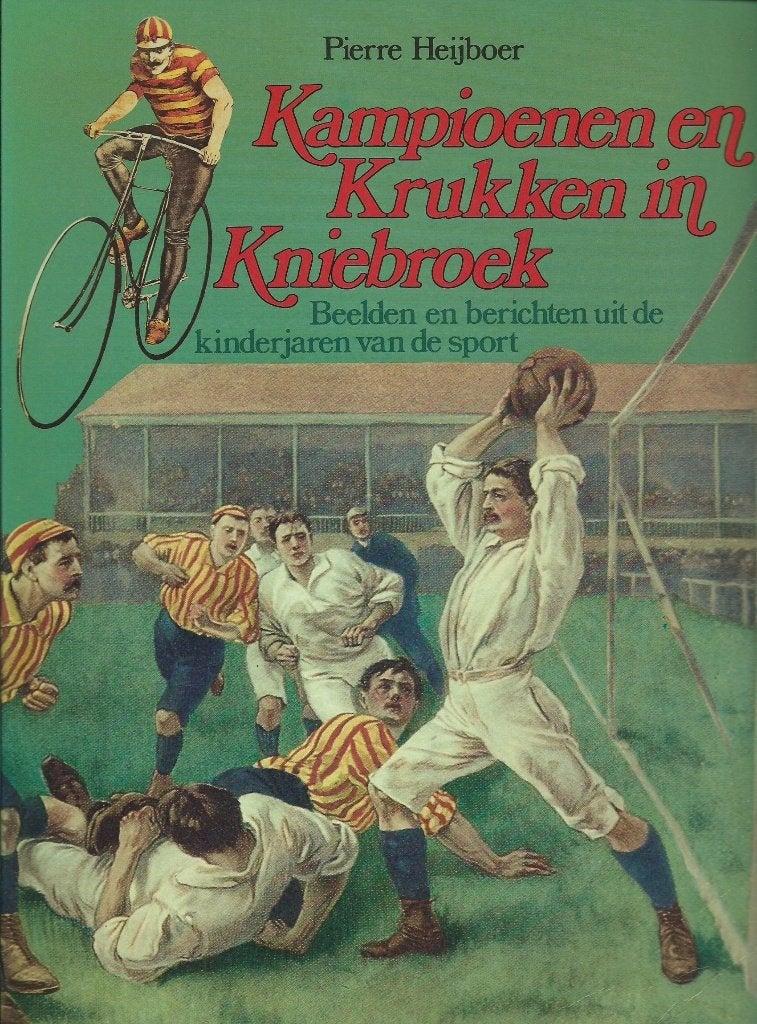 boek diverse sporten :  Kampioenen en Krukken in Kniebroek, Verzenden, Gelezen, Lopen en Fietsen