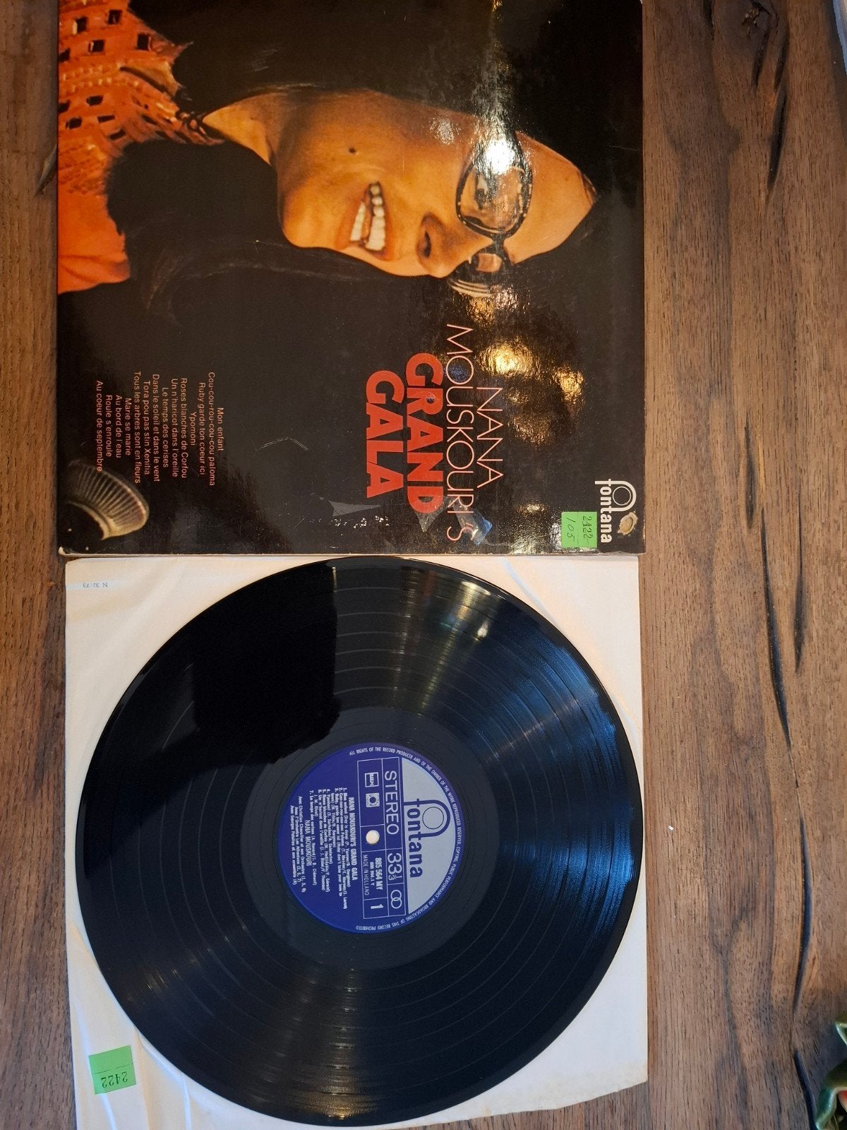 Nana Mouskouri's Grand Gala LP - Pop muziek, LP, Gebruikt, Pop, Ophalen of Verzenden
