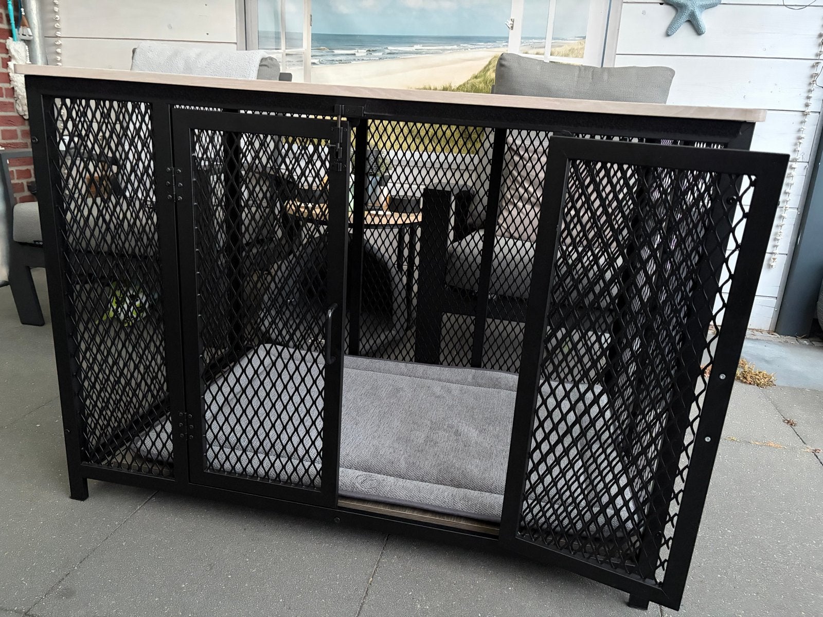 Topmast luxe honden bench grandes., Dieren en Toebehoren, Hondenbenches, Ophalen, Nieuw