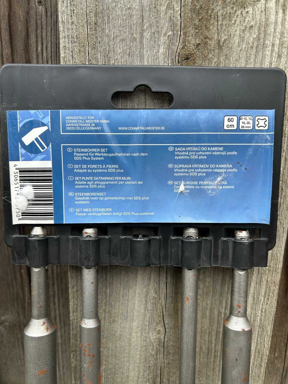 Steenboor set SDS Plus - 6, 10, 12, 16, 20 mm, Ophalen, Nieuw, Overige typen, Overige merken