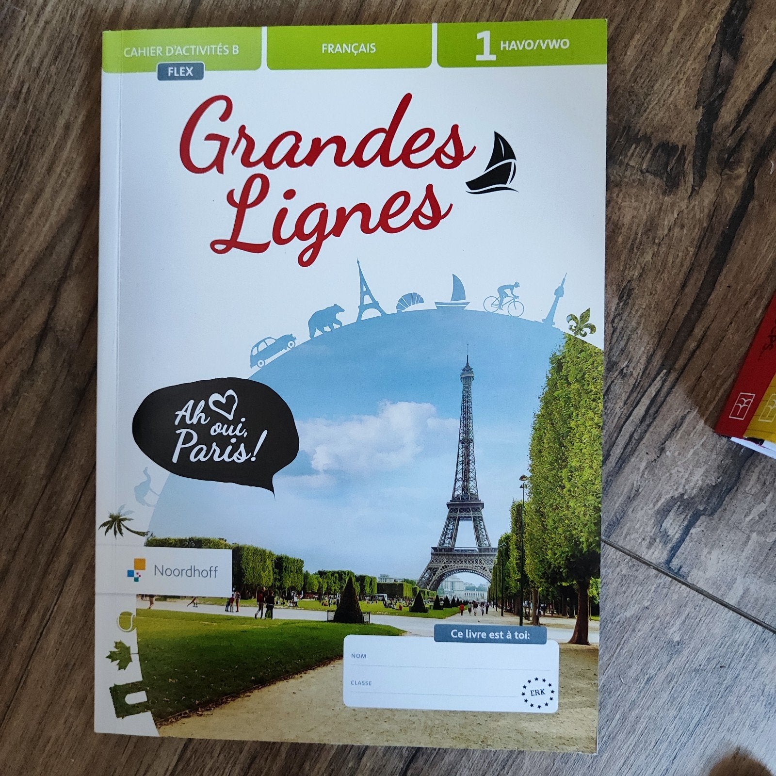 Grandes Lignes Flex Cahier d'activités B Frans 1 HAVO/VWO, Boeken, Ophalen of Verzenden, Alpha, Zo goed als nieuw, Noordhoff