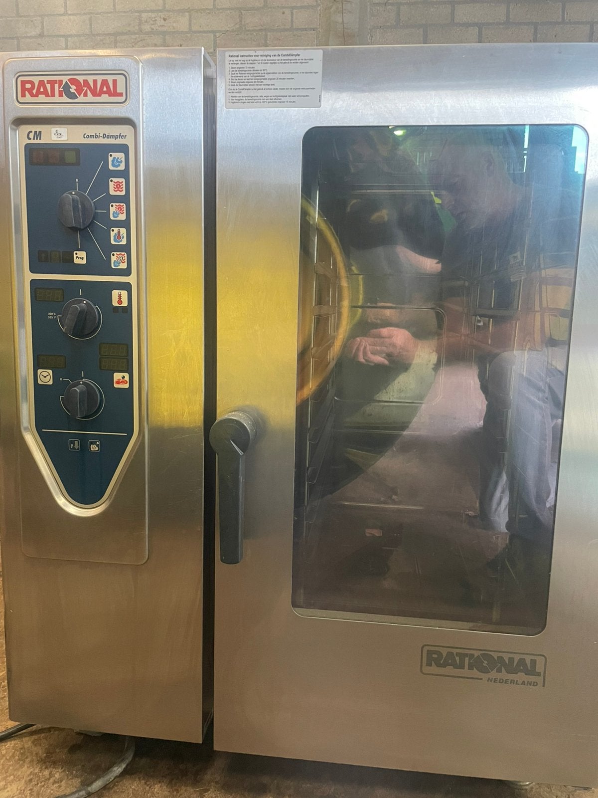 Rationaal oven/ steamer, Ophalen of Verzenden, Gebruikt, Ovens, Magnetrons en Steamers