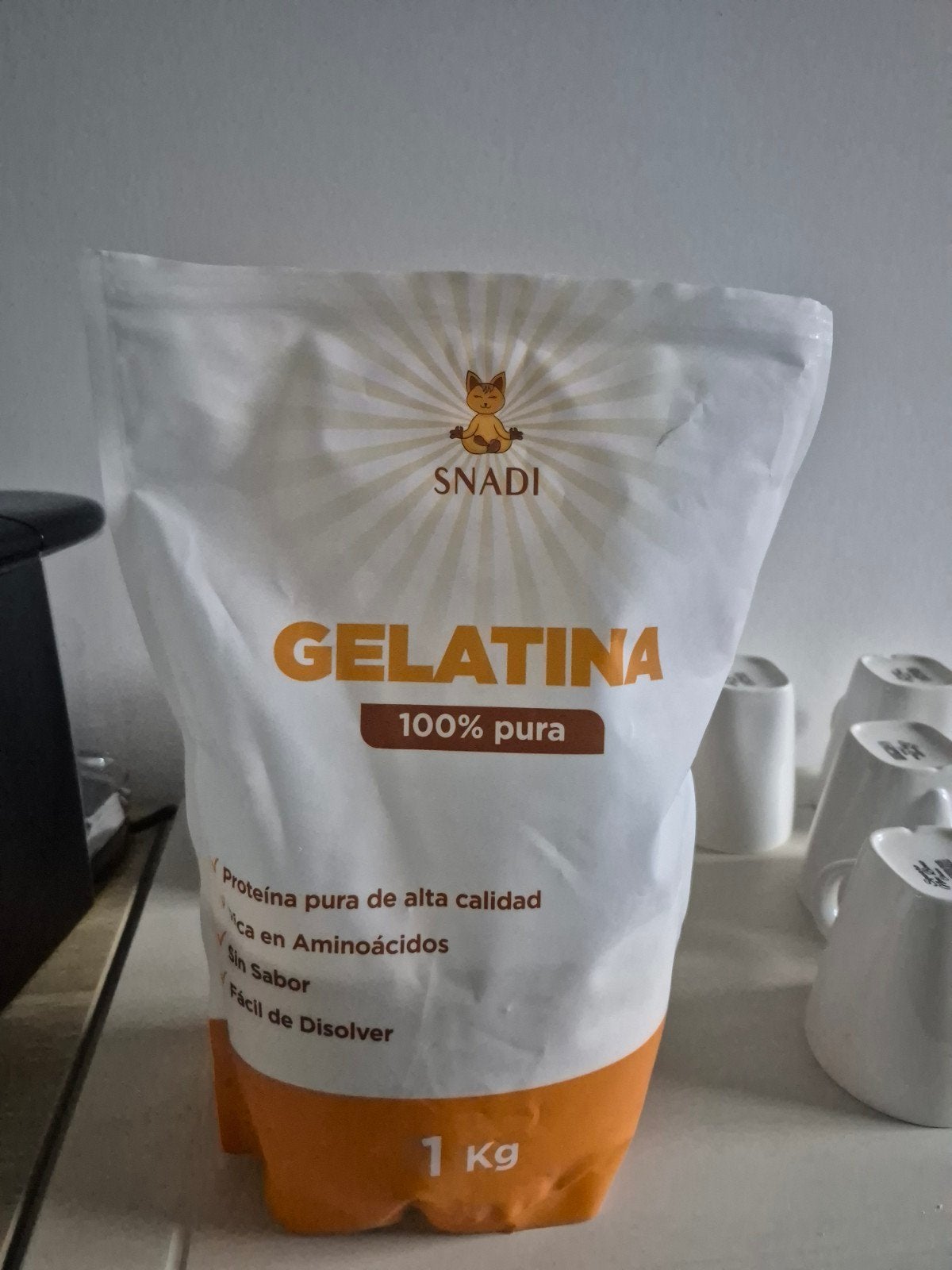 1 kg zak gelatine poeder, Ophalen of Verzenden