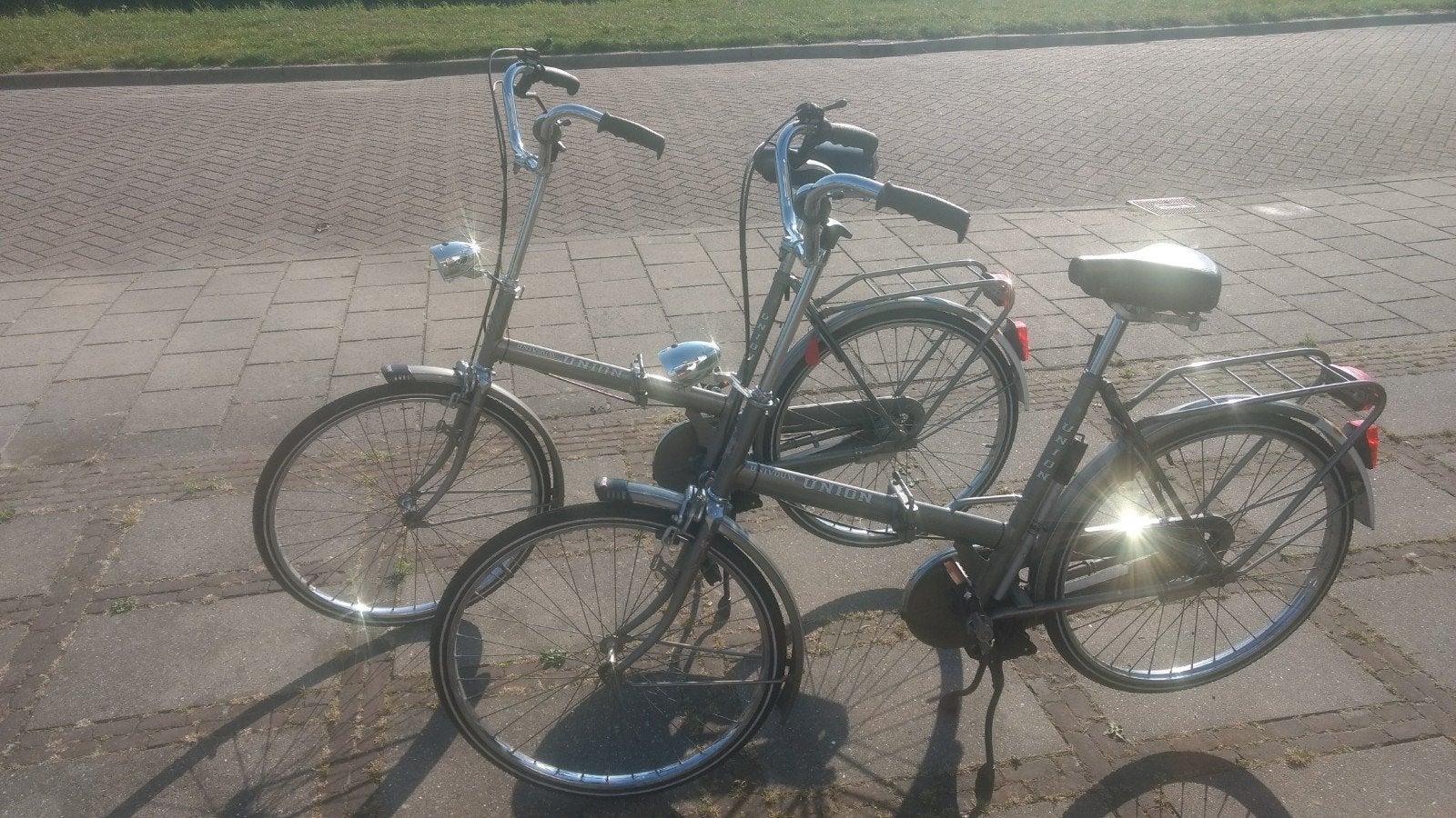 in top staat verkerende univouw union vouwfietsen 3 versnell, Ophalen, 20 inch of meer, Versnellingen, Zo goed als nieuw