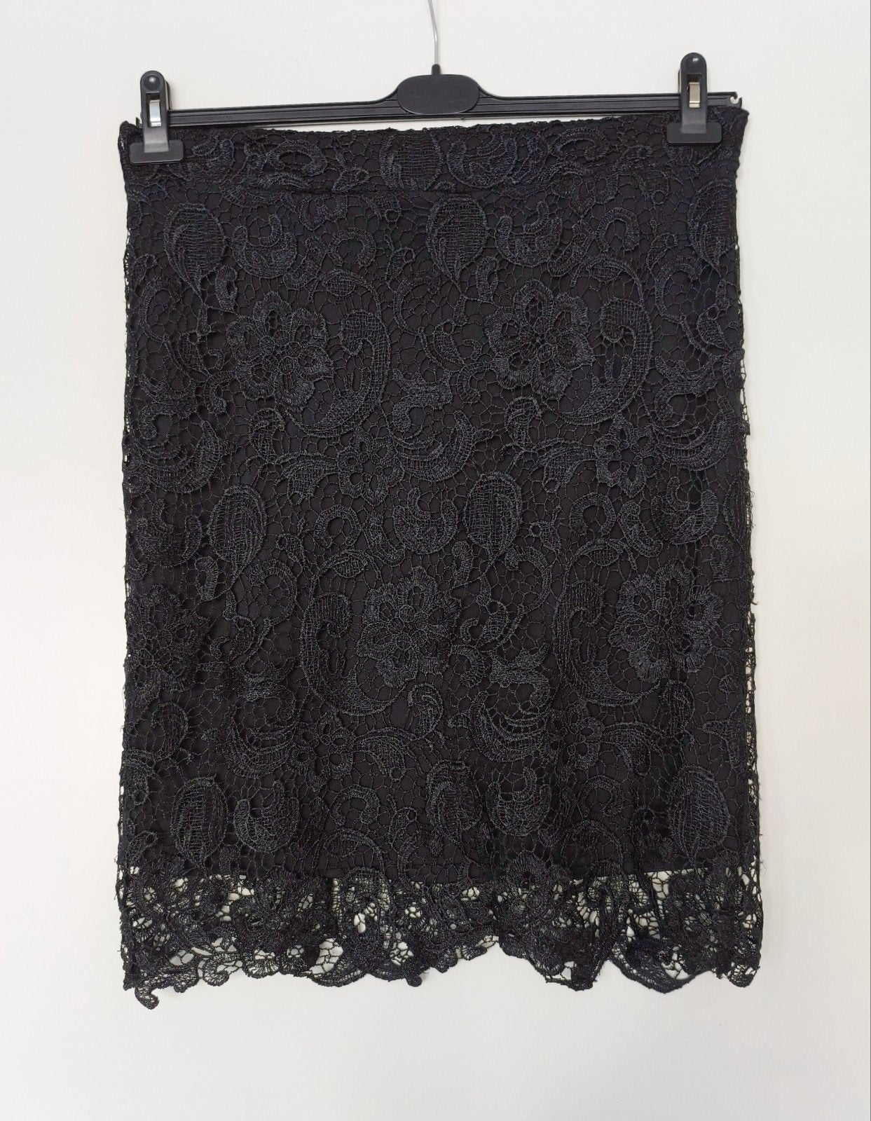 Zwarte rok van kant maat XL van Pescara, Kleding | Dames, Rokken, Zwart, Pescara, Ophalen of Verzenden, Zo goed als nieuw