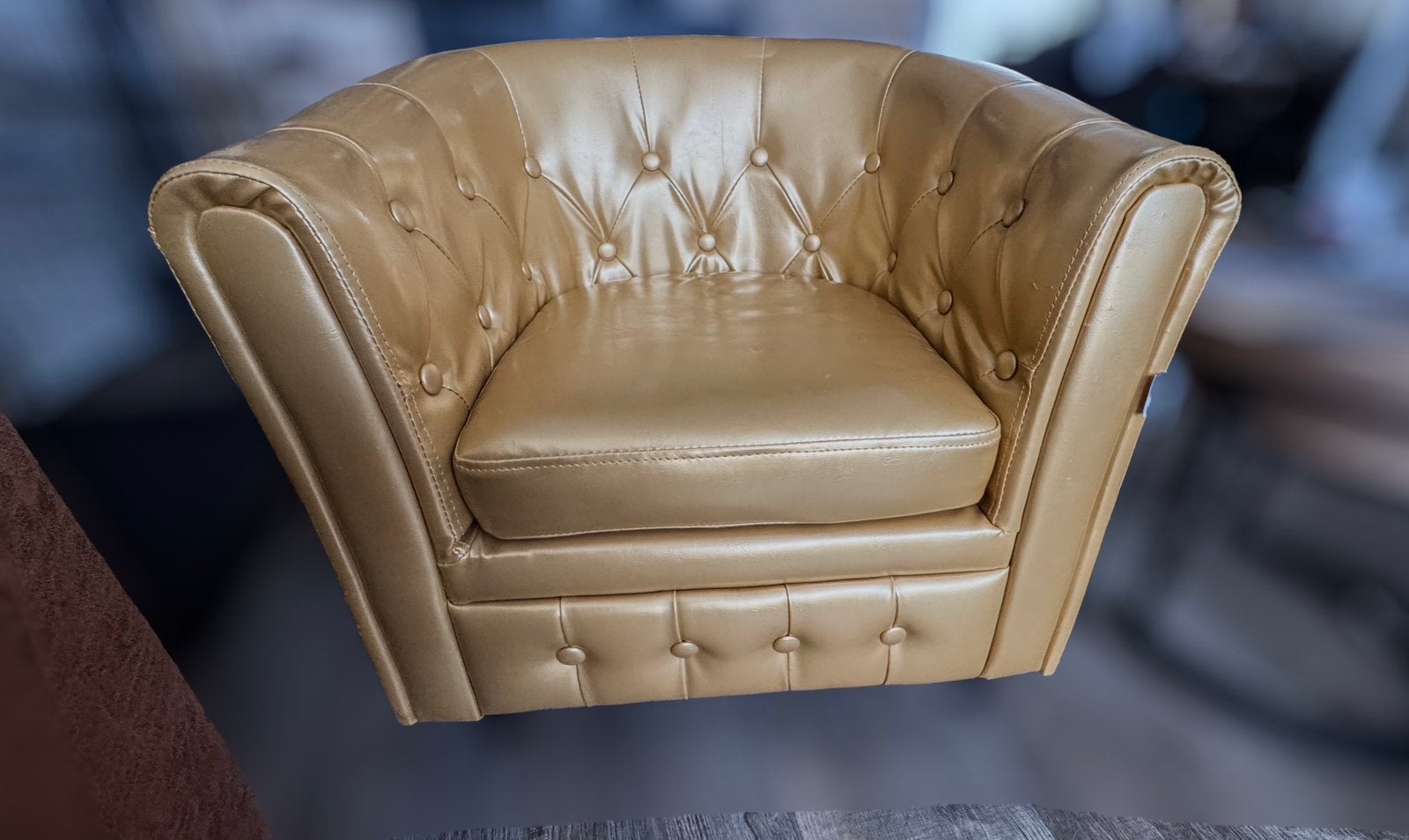 Luxe kinderstoel goudkleurig, Ophalen, Zo goed als nieuw, Overige typen