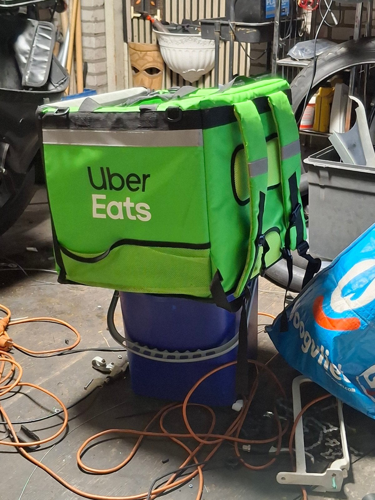 Uber rugtas, Ophalen, Overige merken