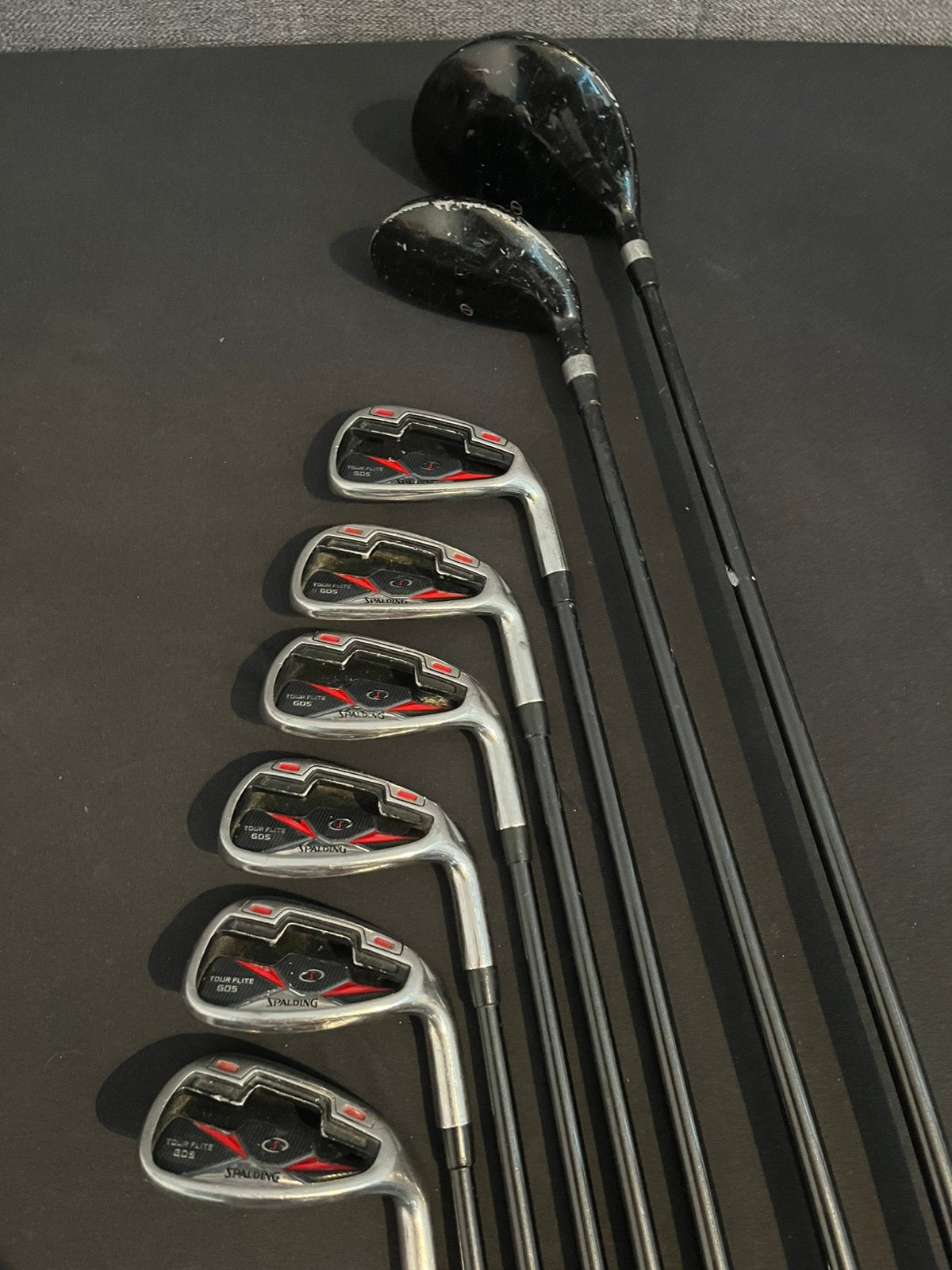Spalding Tour Flite 605 hybride 4 en 3 wood, Ophalen, Gebruikt, Set