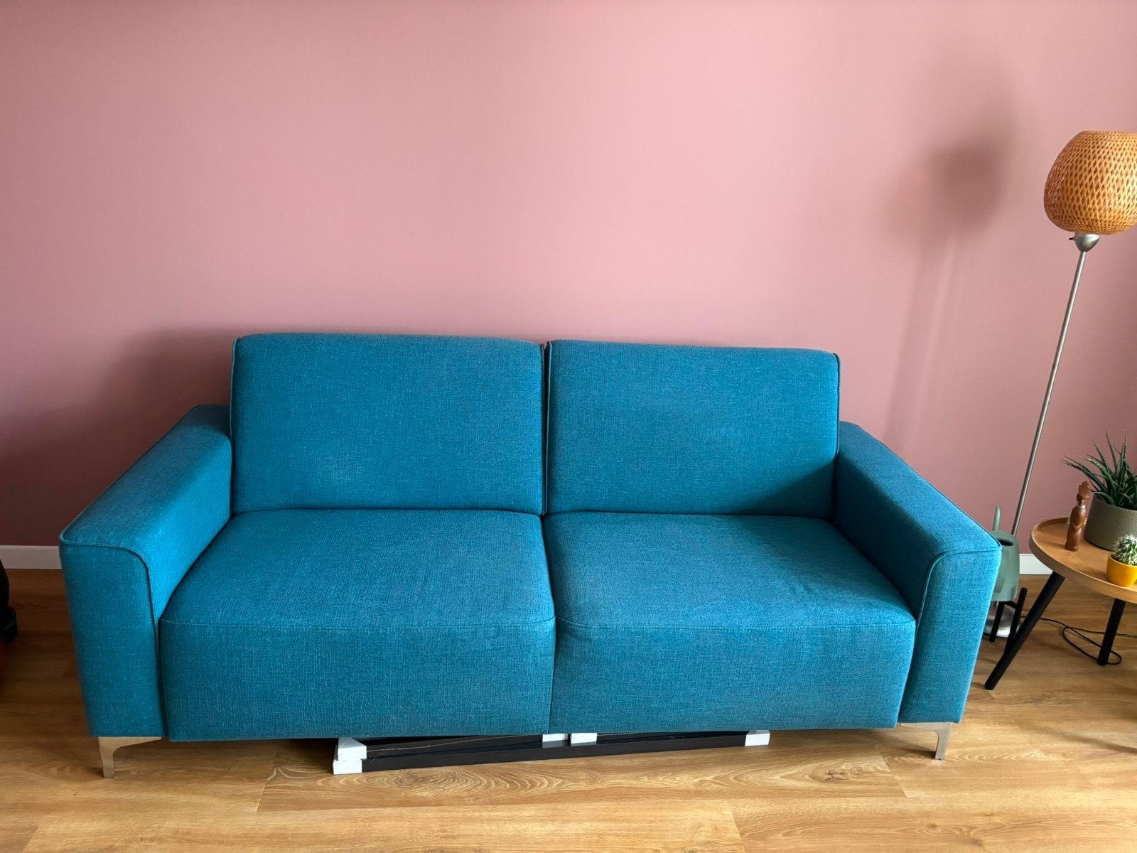 Comfortabele 2-zits bank, Ophalen, Gebruikt, 150 tot 200 cm, Tweepersoons