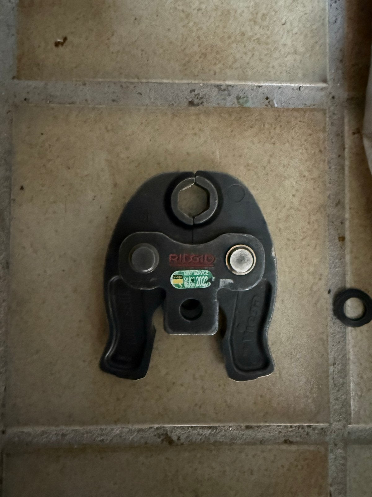 Ridgid Presbekken 22mm en 15mm, Ophalen, Gebruikt, Overige typen, Ridgid
