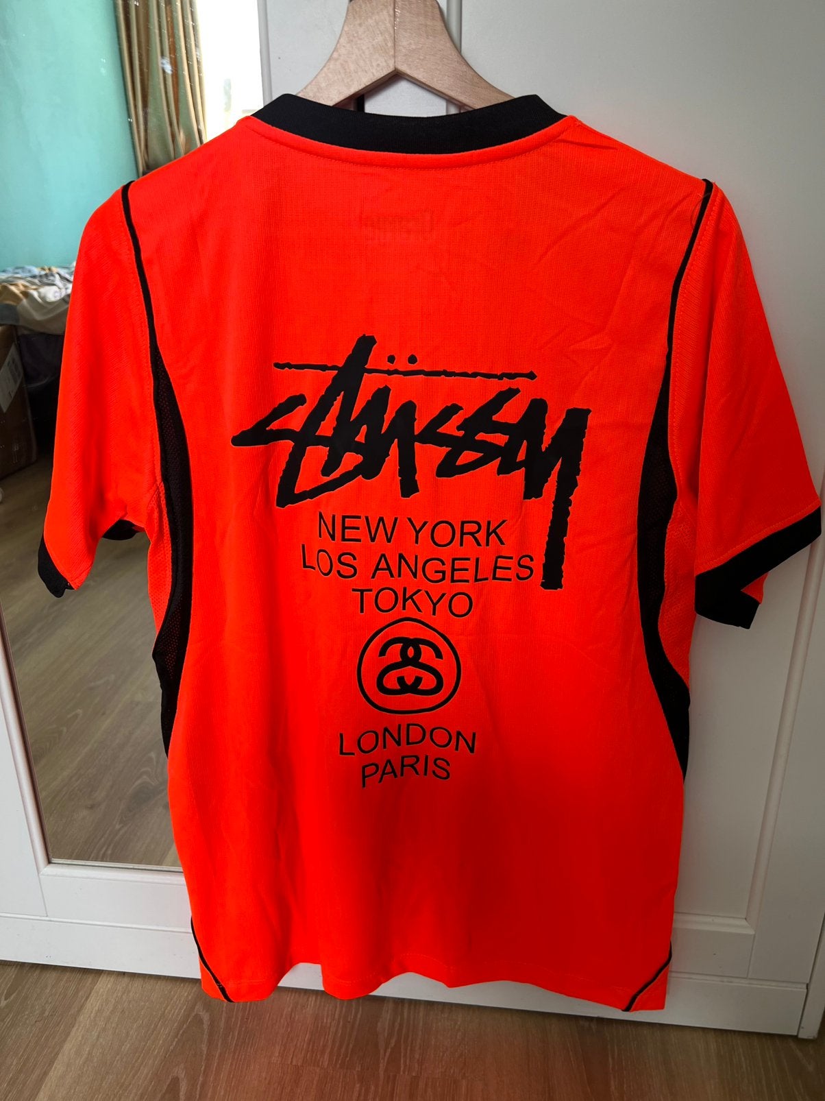 Nederlands elftal thuisshirt WK 2026 Stüssy  Maat S, Nieuw, Oranje, Ophalen of Verzenden, Nike