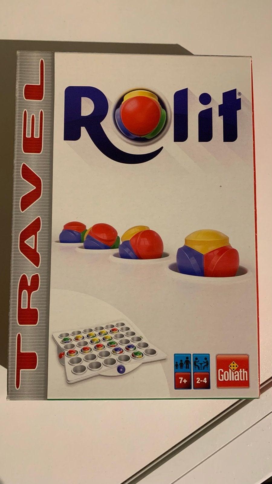 Rolit Travel Gezelschapsspel - Compact en Compleet, Hobby en Vrije tijd, Gezelschapsspellen | Bordspellen, Drie of vier spelers
