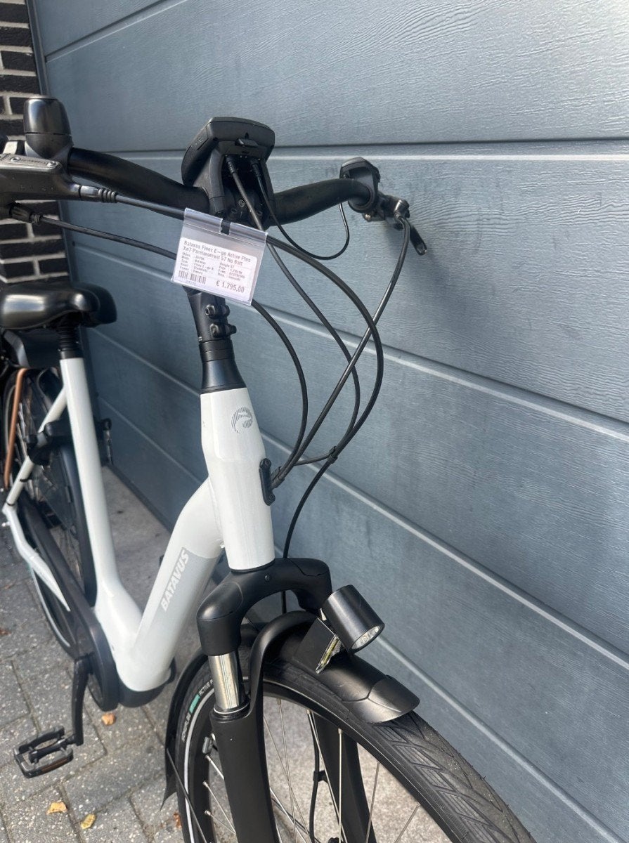 Batavus Finez E-go Active Plus 400Wh Dames Parelmoerwit 57cm, Ophalen, Gebruikt, -, -