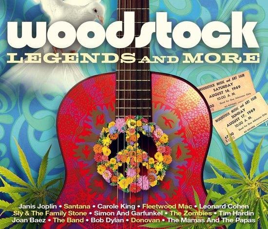 Diversen - Woodstock (Legends And More) - 3 cd's, Cd's en Dvd's, Ophalen of Verzenden, Zo goed als nieuw, Pop, Boxset