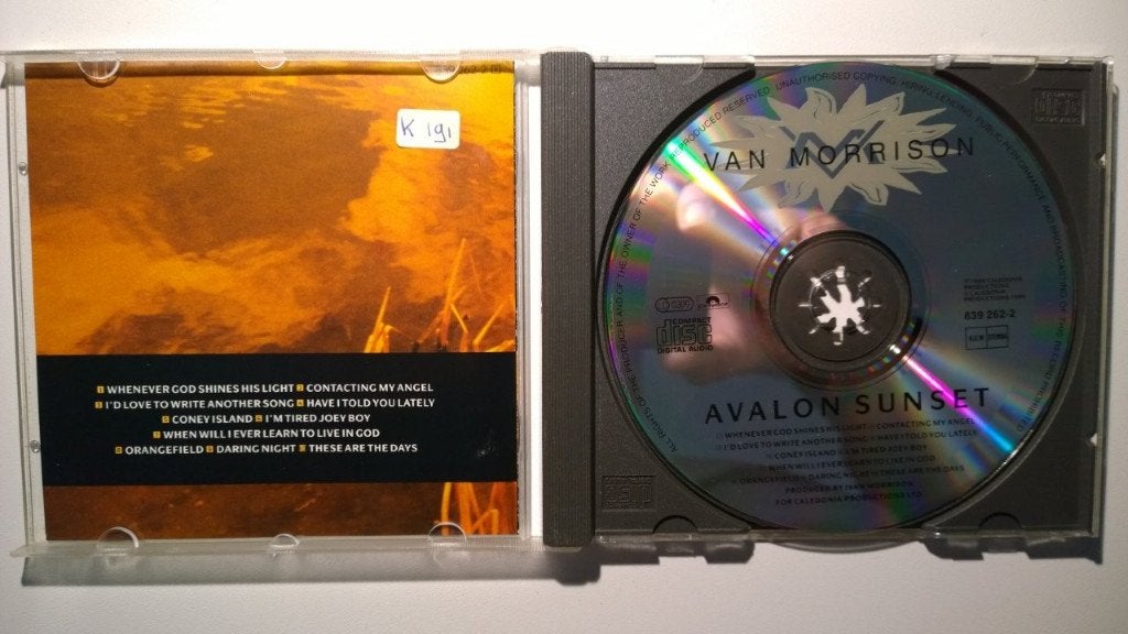 Van Morrison - Avalon Sunset, Ophalen of Verzenden, Zo goed als nieuw, Poprock, Album