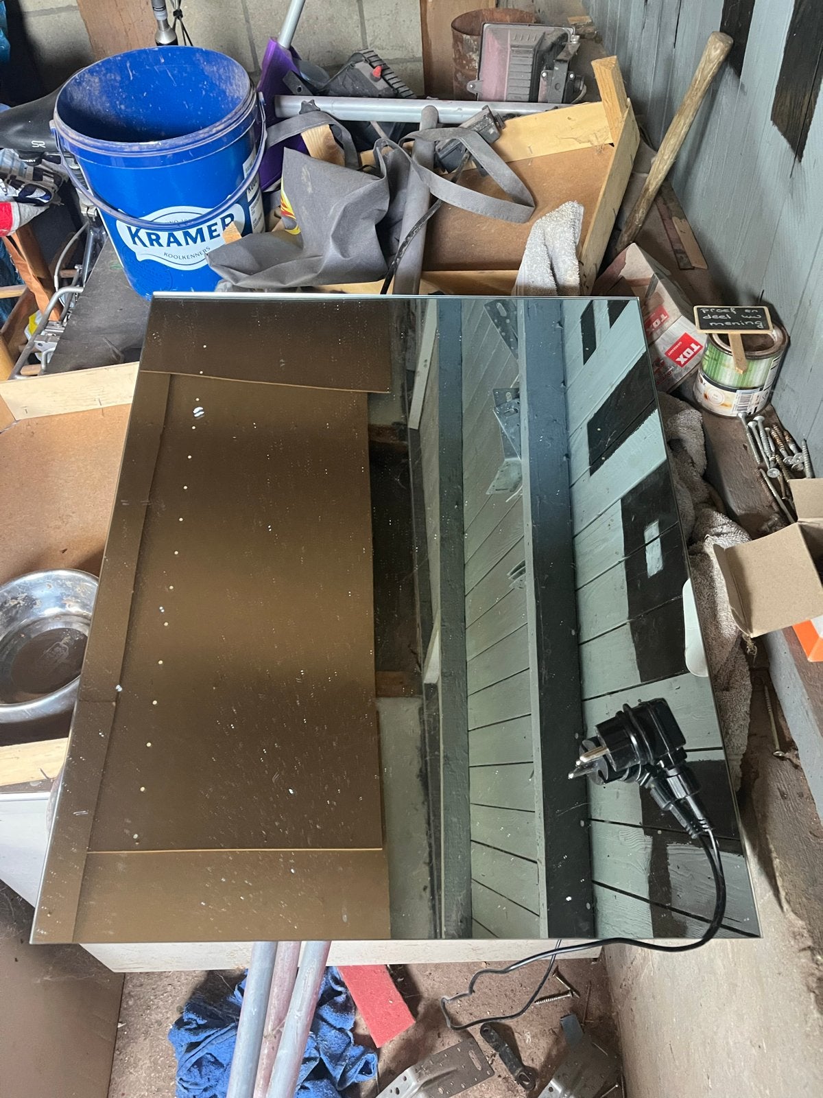 VidaXL Lichtspiegel - Werkt perfect, Ophalen, Zo goed als nieuw, Rechthoekig, 50 tot 75 cm
