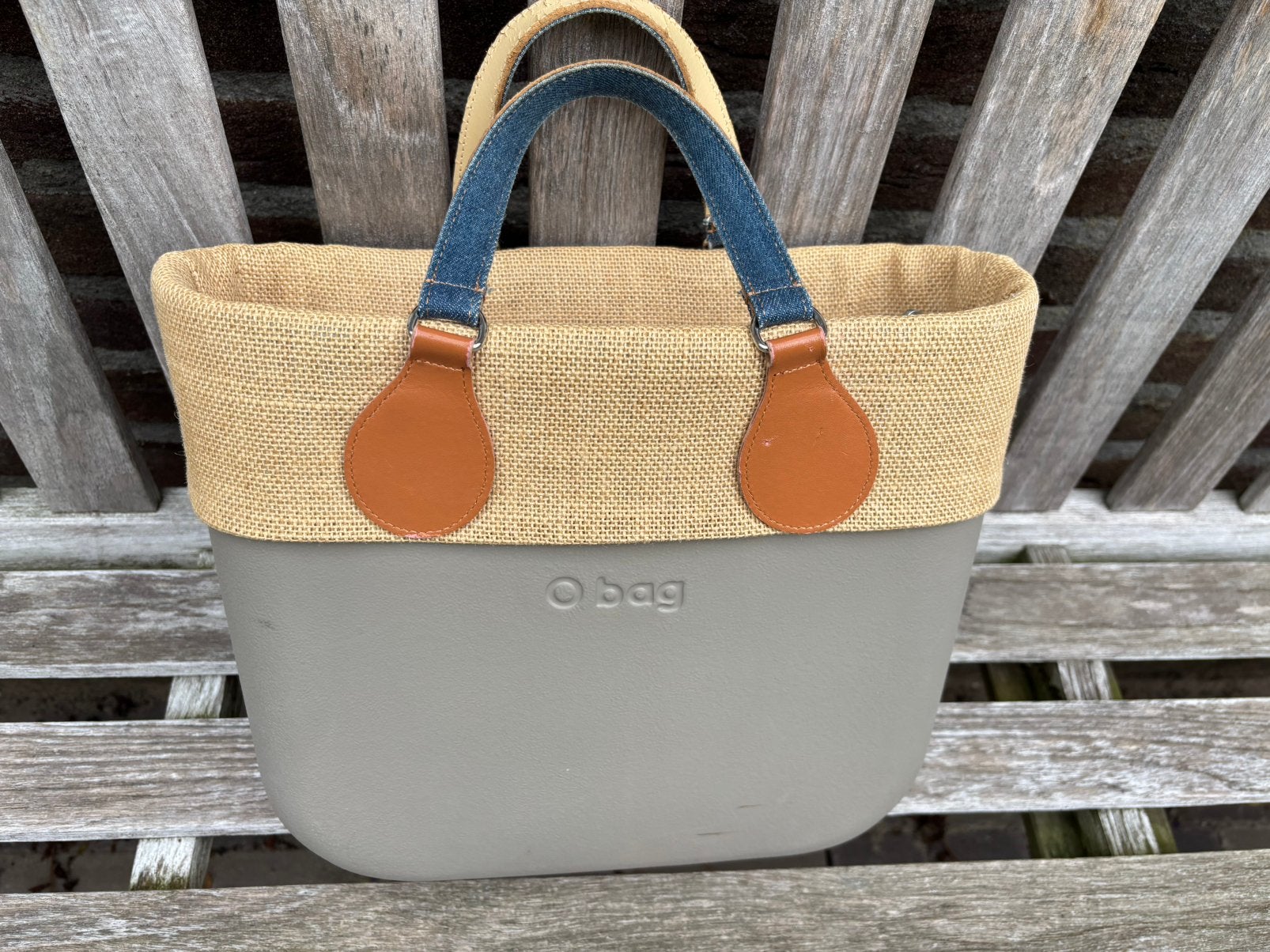 O bag, 40 tot 60 cm, 30 cm of meer, Beige, Minder dan 35 cm