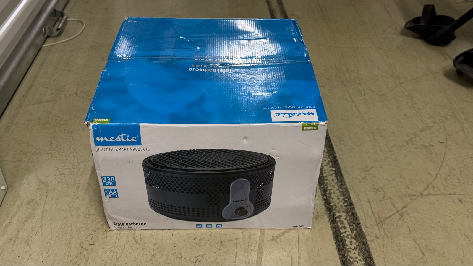 Mestic Tafelbarbecue - Compact en Draagbaar, Ophalen, Nieuw