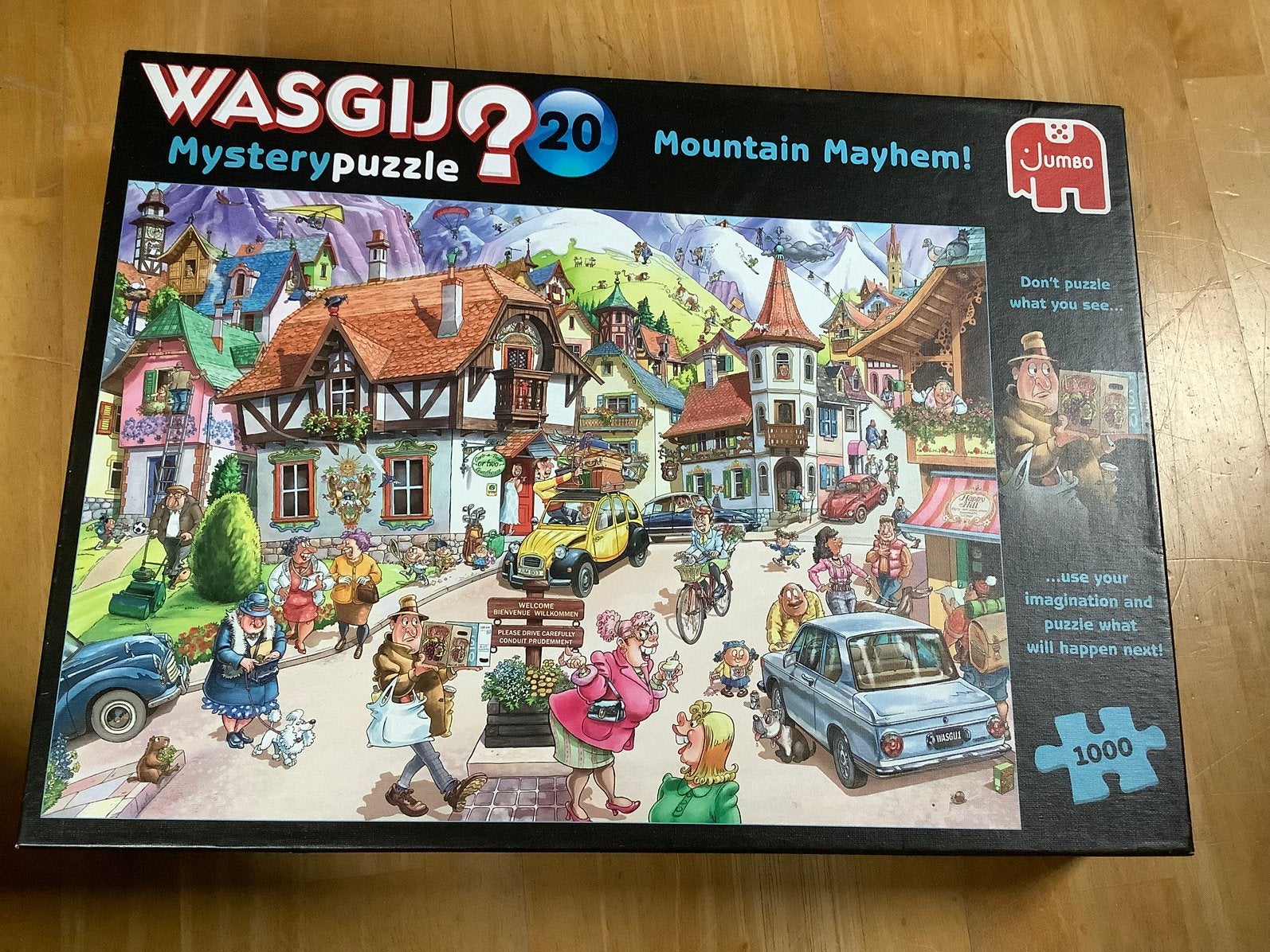 Wasgij puzzels 1000 stukjes, original, 6 euro per stuk, Ophalen of Verzenden, 500 t/m 1500 stukjes, Gebruikt, Legpuzzel