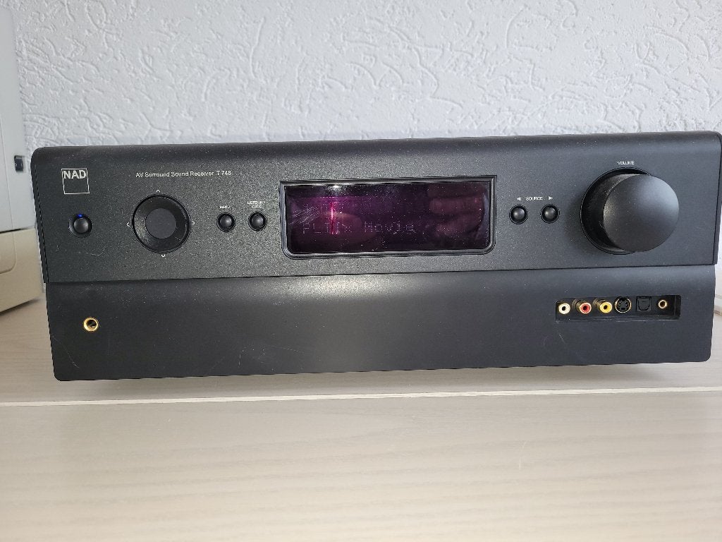 NAD T 748 AV Surround Sound Receiver, 60 tot 120 watt, Ophalen, Overige merken, Gebruikt
