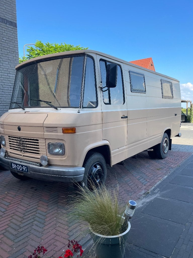 Mercedes 508D 1972 camper casco, B-rijbewijs, belastingvrij, foto 2