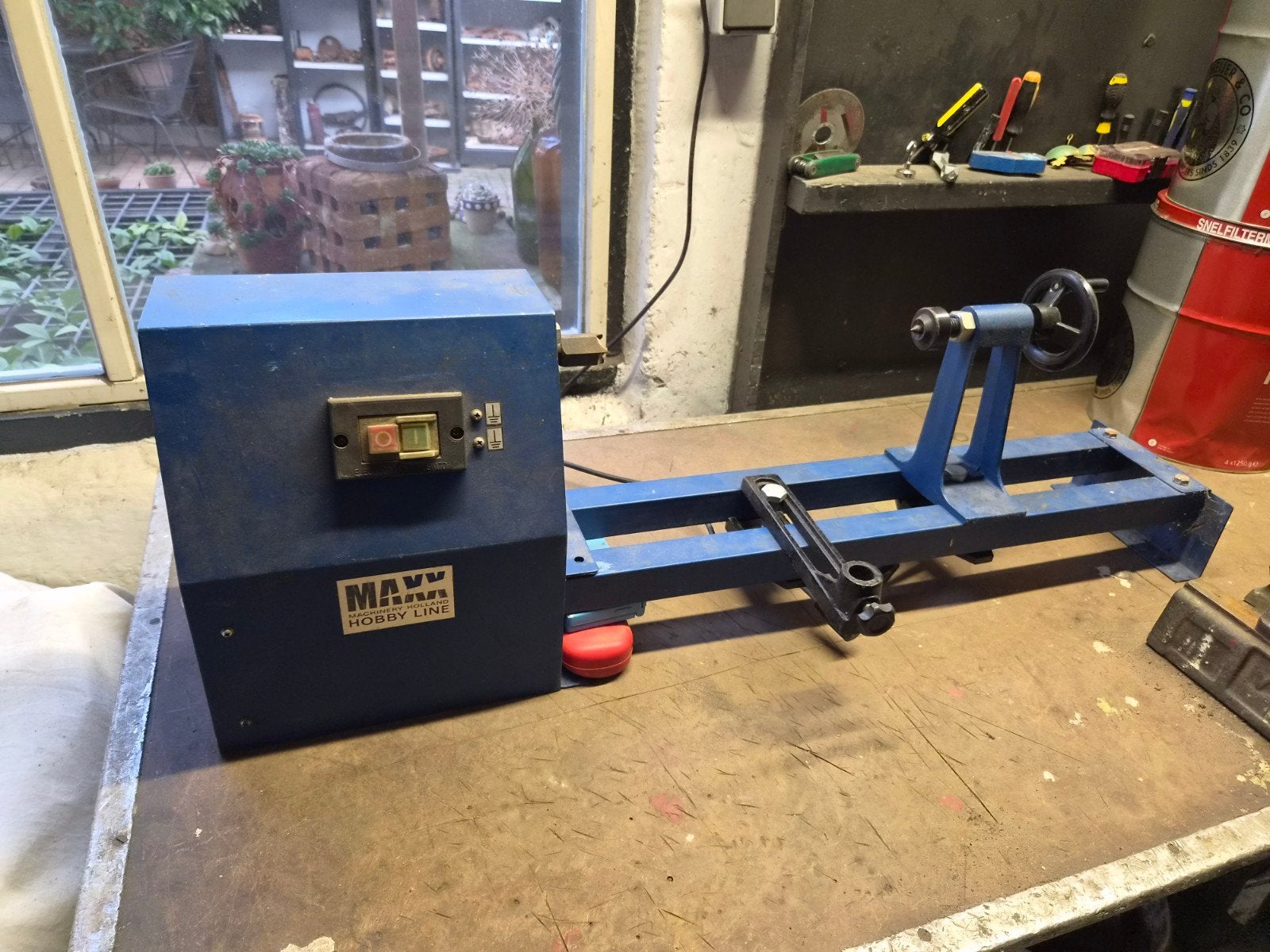 MAXX DB500 Houtdraaibank - Hobby Line, Ophalen of Verzenden, Gebruikt, Houtdraaibank, 500 tot 1000 mm