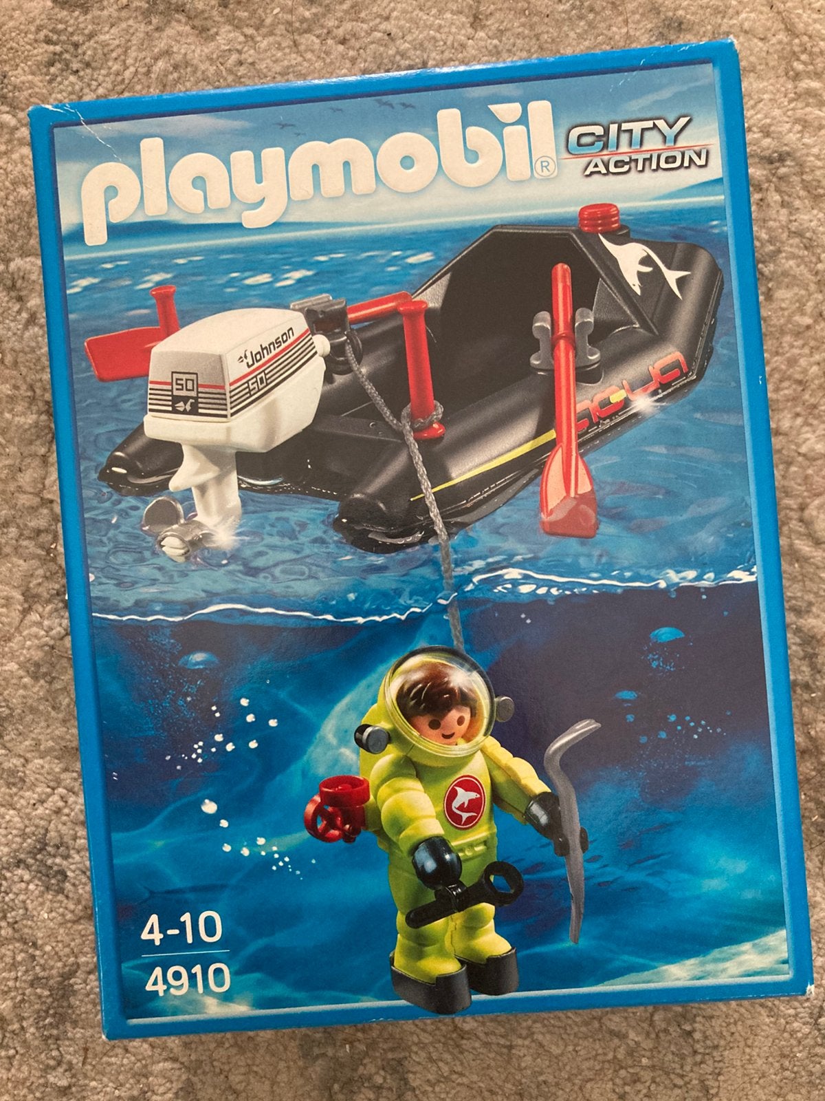 Playmobil 4910 City Action - Duiker met rubberen boot (new), Complete set, Nieuw, Ophalen of Verzenden, City action