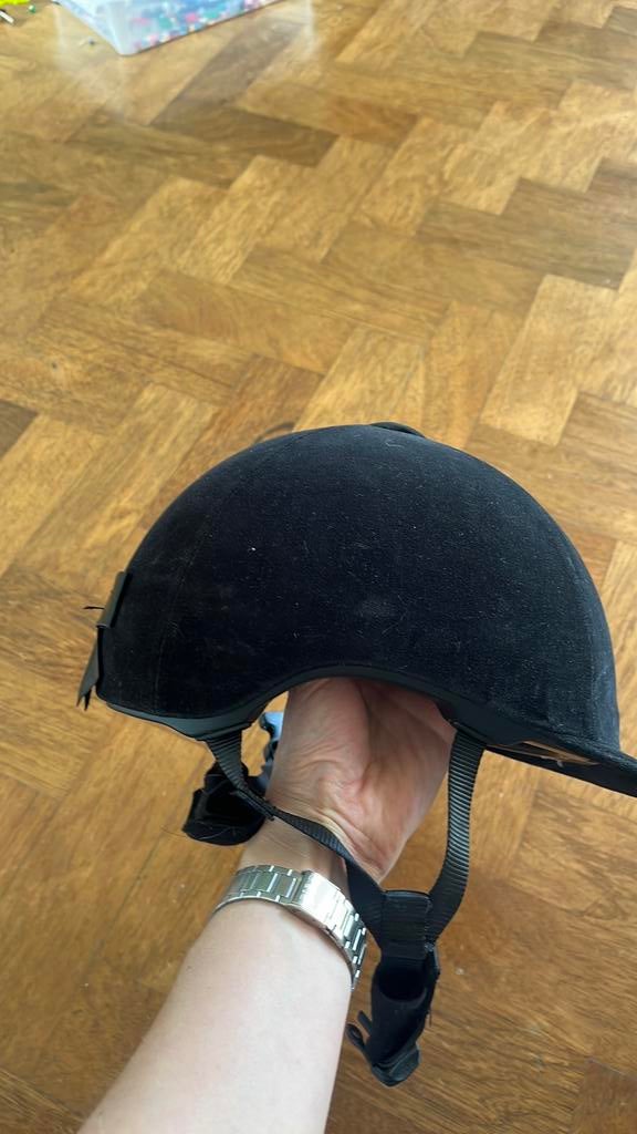 Cap, maat 54 van Fouganza, Dieren en Toebehoren, Paardrijkleding, Ophalen of Verzenden, Zo goed als nieuw, Dressuur, Cap