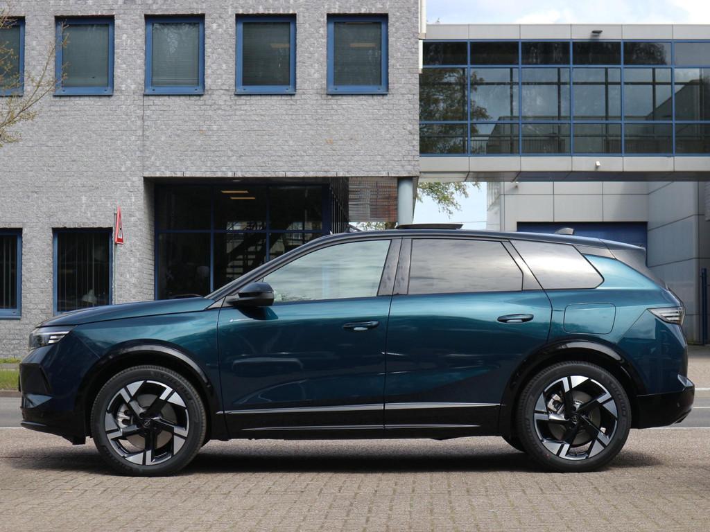 Opel Grandland 1.6 Turbo Plug-in-Hybrid GS Schuif-/Kanteldak, Auto's, Opel, Stof, 4 cilinders, Blauw, 1871 kg