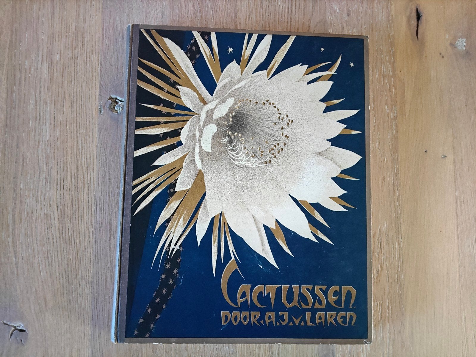 Cactussen door A.J. van Laren. Uitgave Verkade., Ophalen of Verzenden, Gelezen