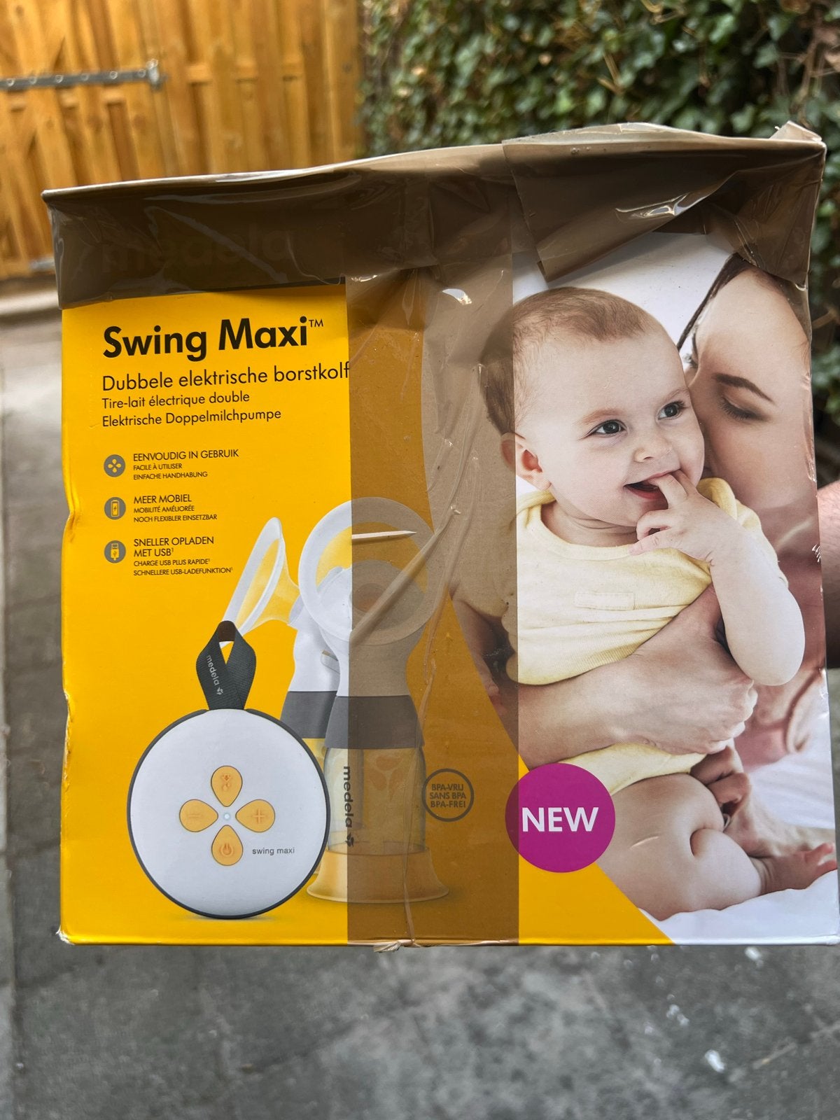 Medela Swing Maxi Dubbele Elektrische Borstkolf, Ophalen of Verzenden, Zo goed als nieuw