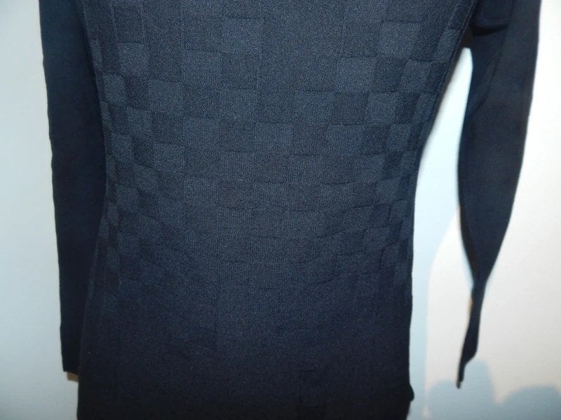 Sarah Pacini zwart kolletje gebreid vakjes motief One size, Kleding | Dames, Verzenden, Sarah Pacini, Zwart, Maat 46/48 (XL) of groter