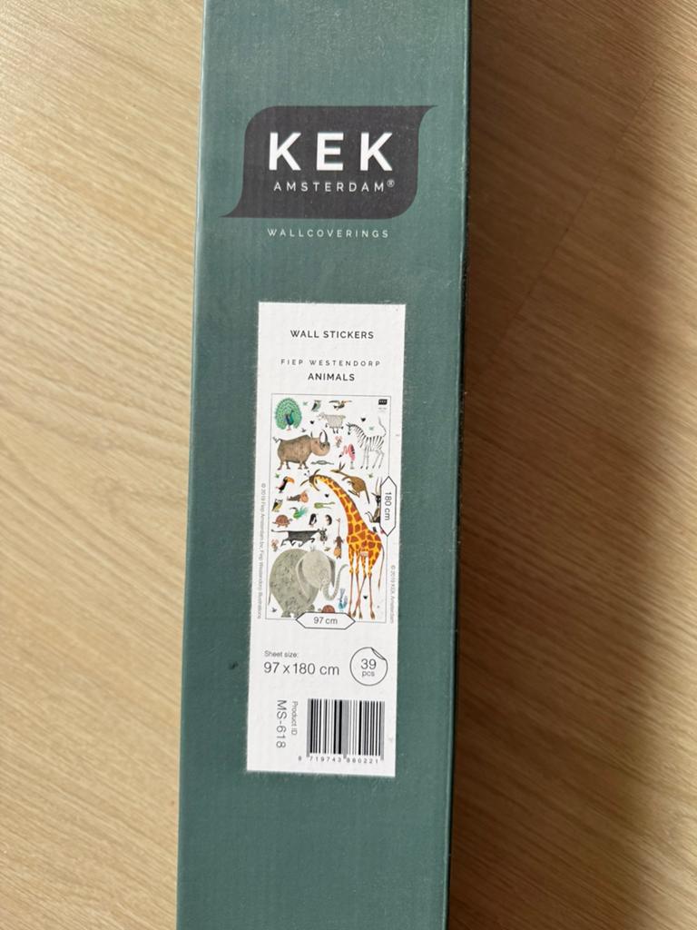KEK amsterdam muurstickers Fiep Westendorp, Ophalen of Verzenden, Zo goed als nieuw, Wanddecoratie