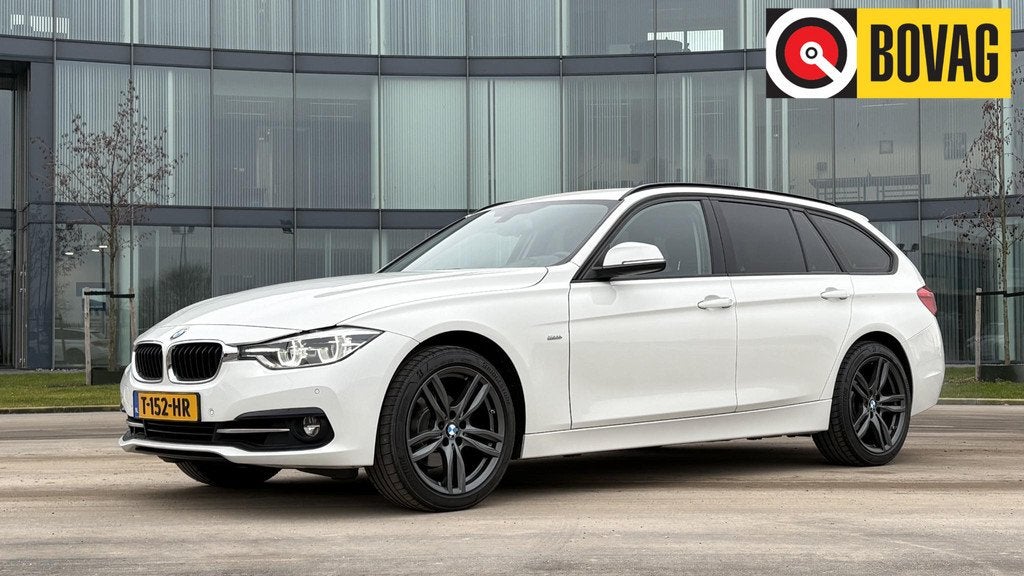 BMW 3-serie Touring 320i xDrive High Executive, Auto's, Automaat, Stof, 4 cilinders, Wit