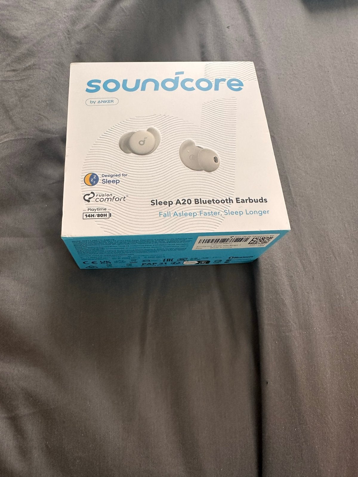 Soundcore by Anker Sleep A20 Bluetooth Oordopjes, Overige merken, In-ear, Verzenden, Bluetooth