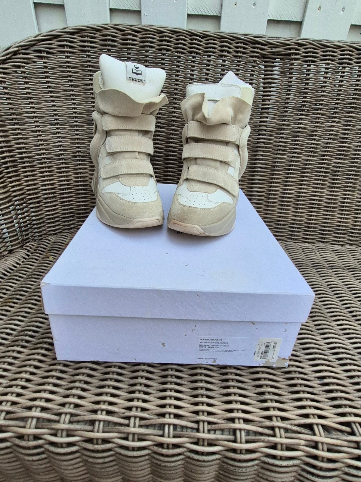 Isabel Marant Bekett sneakers beige maat 39, Kleding | Dames, Beige, Ophalen, Isabel Marant, Sneakers of Gympen