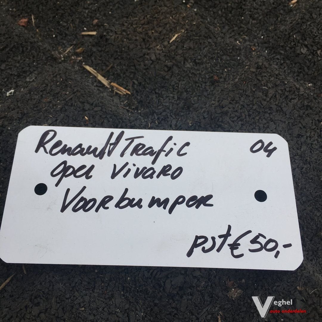 Renault Trafic Opel Vivaro 2004 Voorbumper