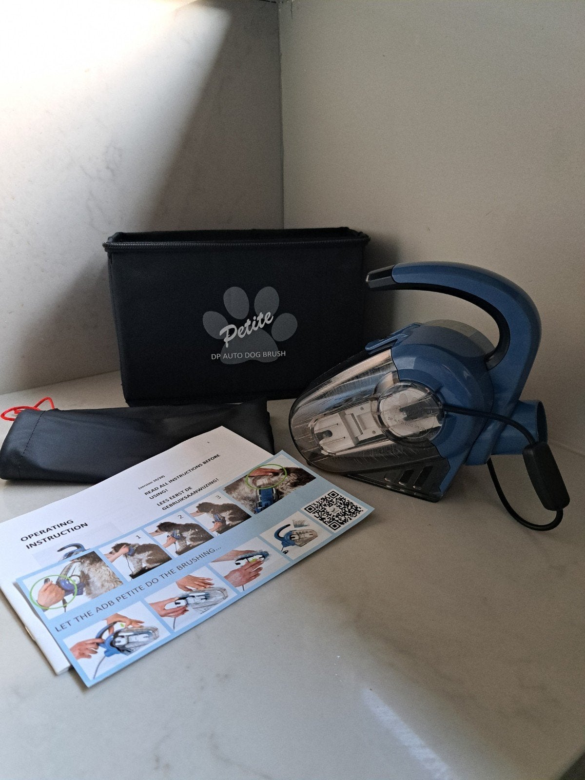 ADB Petite dog brush / hondenborstel, Ophalen of Verzenden, Zo goed als nieuw