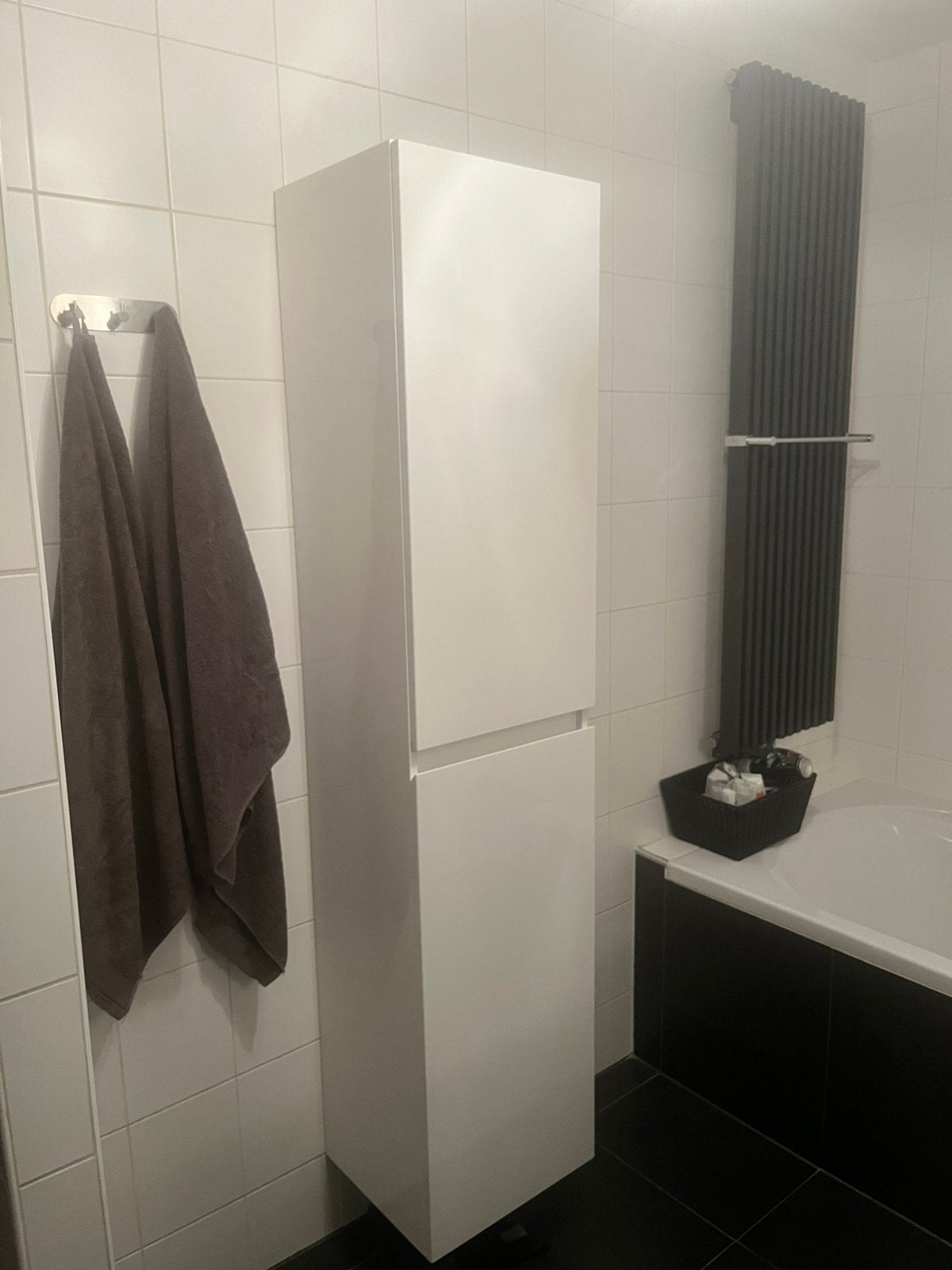 Badkamer kast 30x40x180, Ophalen, (Half)hoge kast, Minder dan 50 cm, Zo goed als nieuw