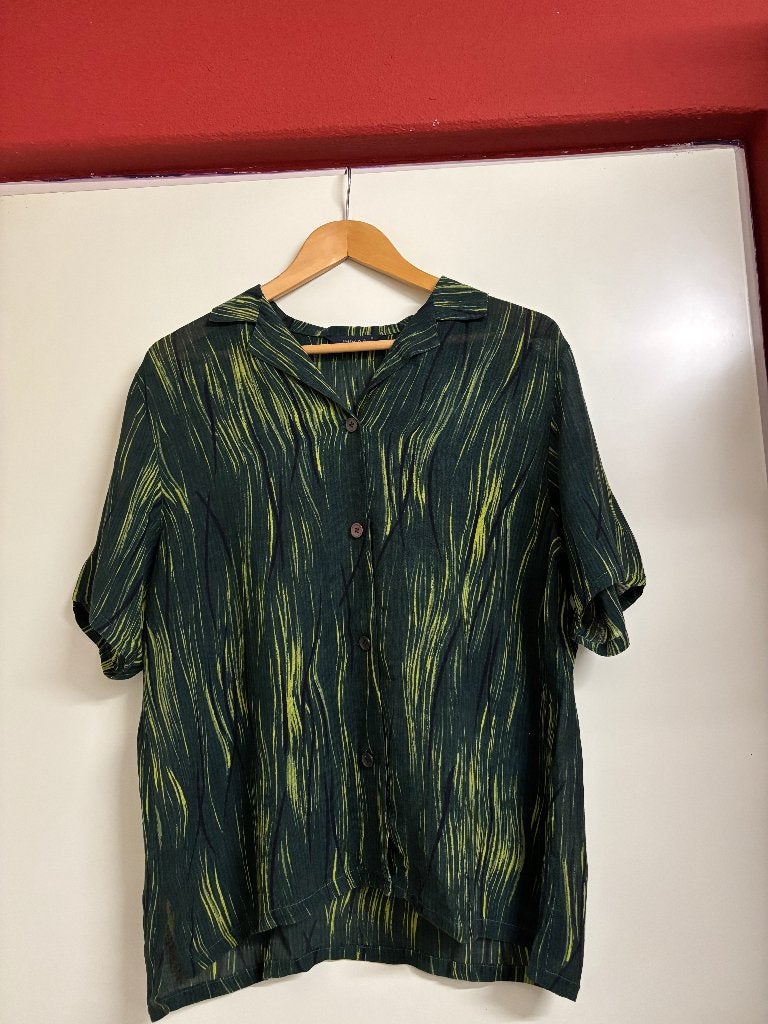 Marina Rinaldi blouse groen 40/42, Kleding | Dames, Ophalen of Verzenden, Nieuw, Maat 42/44 (L), Groen