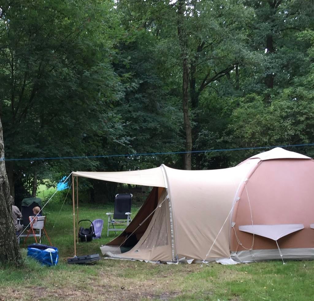 Karsten tent 3x3m, met compressor, Caravans en Kamperen, Ophalen, Gebruikt
