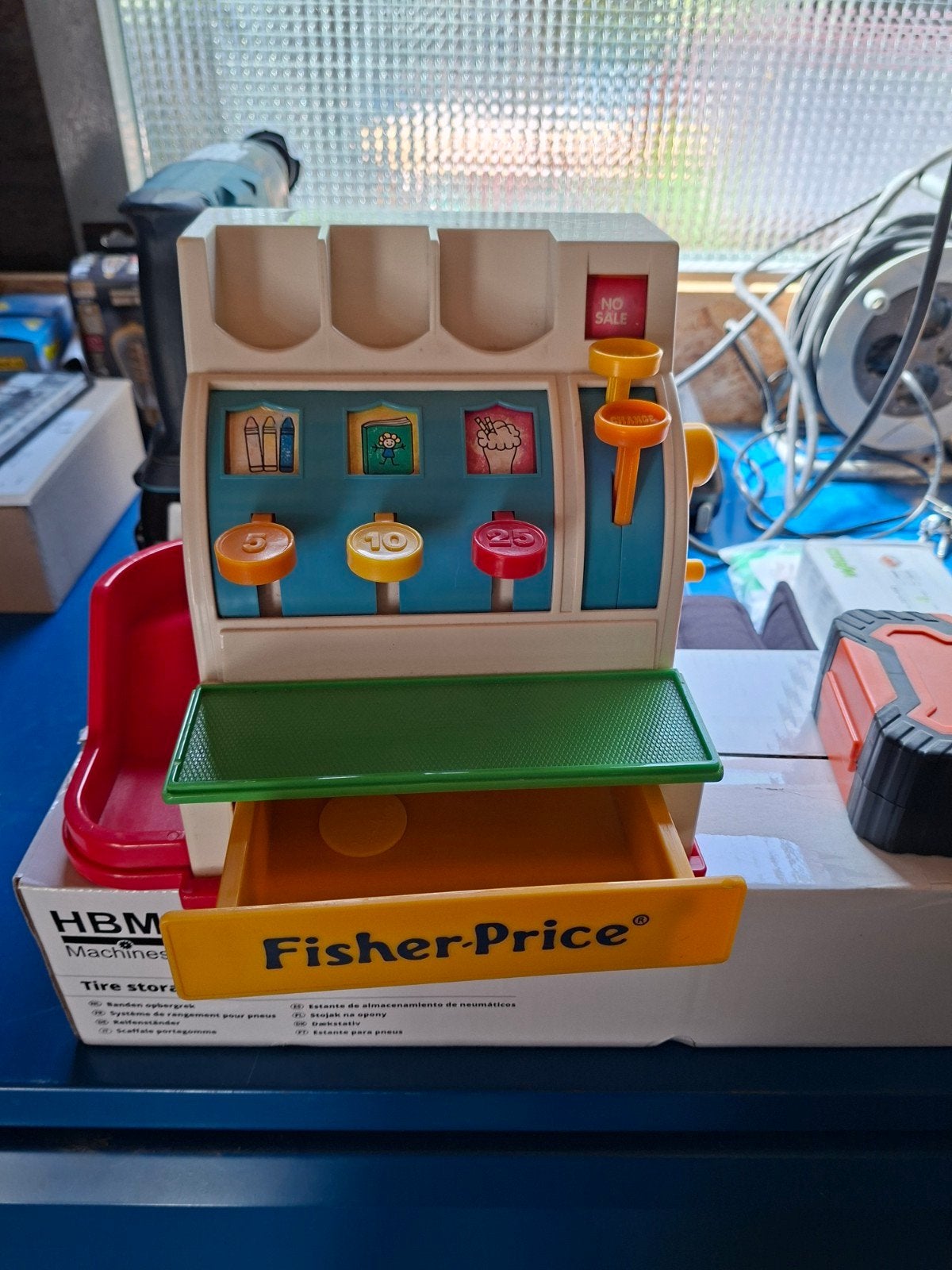 fisherprice kassa, nette staat, la sluit niet, Ophalen of Verzenden, Gebruikt, Overige typen