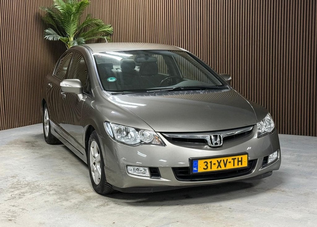 Honda Civic 1.3 Hybrid (bj 2007, automaat), Auto's, Gebruikt, Stoelverwarming, Origineel Nederlands, Bedrijf