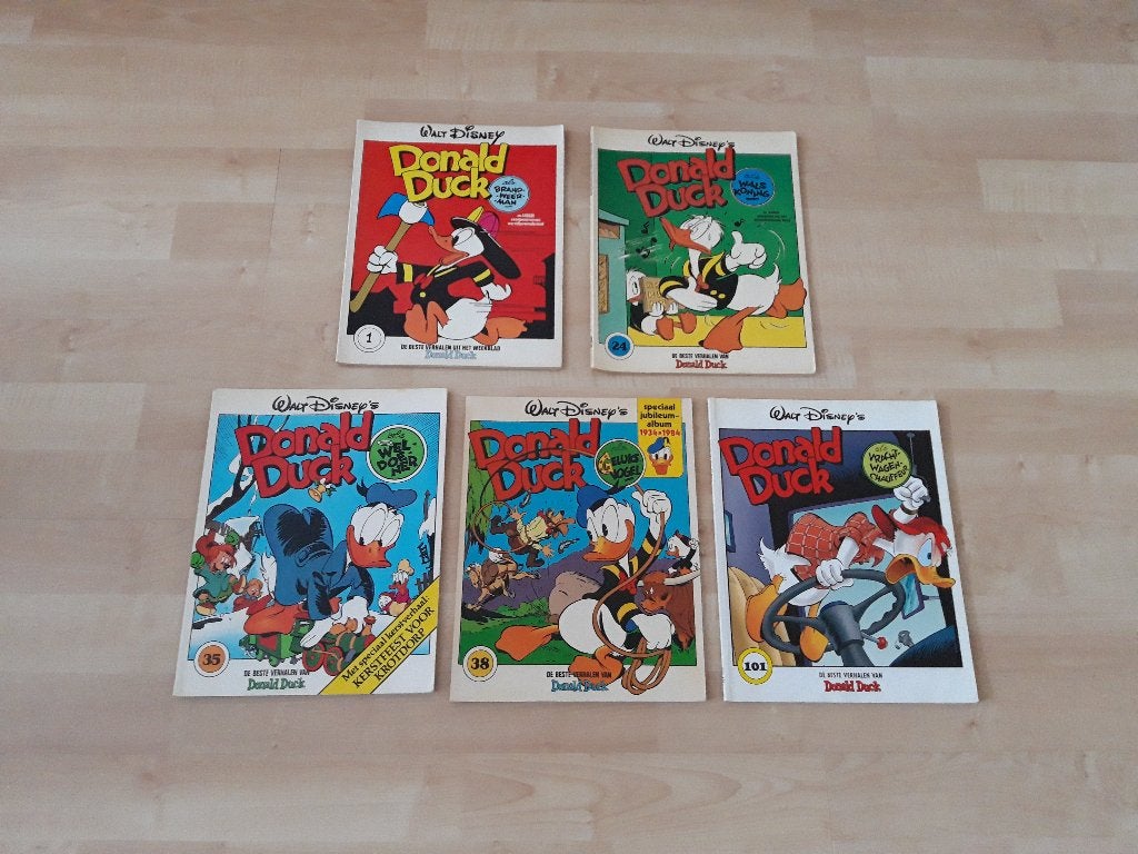 Diverse Donald Duck stripboeken, Boeken, Stripboeken, Meerdere stripboeken, Ophalen of Verzenden, Gelezen