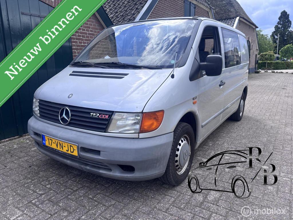 Mercedes Vito Bestel 112 CDI DC AC Rolstoelvoorziening EXPOR, 1780 kg, Stof, Gebruikt, 4 cilinders