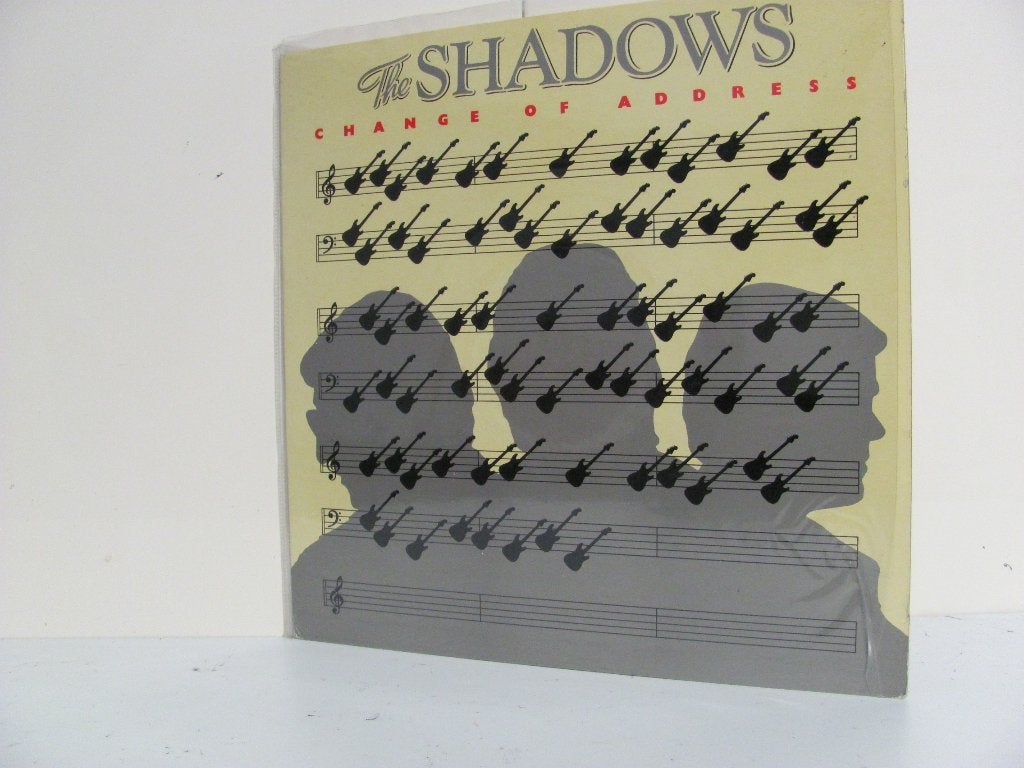 the shadows album change of address, LP, Ophalen of Verzenden, Zo goed als nieuw, Beschermende buitenhoes